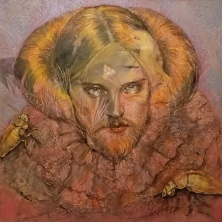 ESRA YILDIRIM  tarafından 2026 yılında 80x80 cm ölçülerinde Tuval üzeri yağlı boya tekniği ile yapılmıştır.