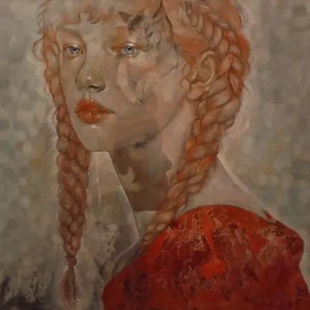 ESRA YILDIRIM  tarafından 2026 yılında 80x80 cm ölçülerinde Tuval üzeri yağlı boya tekniği ile yapılmıştır.