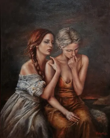 HEDİYE AKOĞLU tarafından 2026 yılında 100x80 cm ölçülerinde Tuval üzeri yağlı boya tekniği ile yapılmıştır.