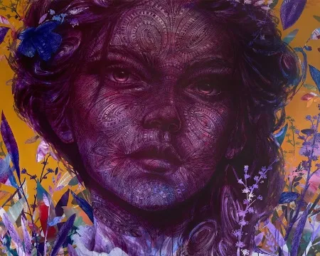 MEVLÜT AKAR tarafından 2026 yılında 120x150 cm ölçülerinde Tuval üzeri akrilik boya tekniği ile yapılmıştır.