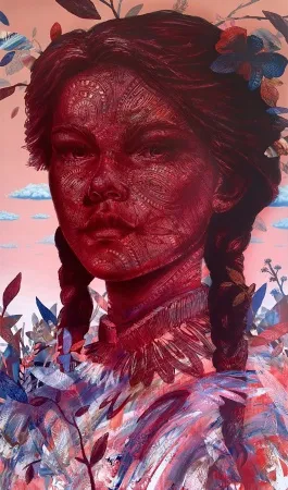 MEVLÜT AKAR tarafından 2026 yılında 170x100 cm ölçülerinde Tuval üzeri akrilik boya tekniği ile yapılmıştır.