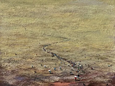 SALİH ÇAKAR tarafından 2026 yılında 60x80 cm ölçülerinde Tuval üzeri yağlı boya tekniği ile yapılmıştır.