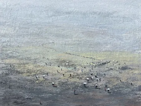 SALİH ÇAKAR tarafından 2026 yılında 60x80 cm ölçülerinde Tuval üzeri yağlı boya tekniği ile yapılmıştır.