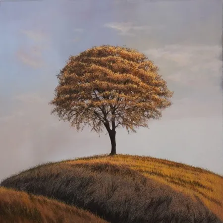 ÖZLEM ÇAKMAK tarafından 2026 yılında 50x50 cm ölçülerinde Keten tuval üzeri yağlı boya tekniği ile yapılmıştır.