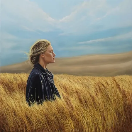 ÖZLEM ÇAKMAK tarafından 2026 yılında 50x50 cm ölçülerinde Keten tuval üzeri yağlı boya tekniği ile yapılmıştır.