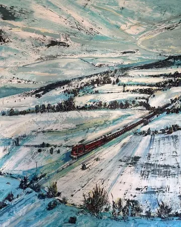 TOLGA BOZTOPRAK tarafından 2026 yılında 150x120 cm ölçülerinde Tuval üzeri akrilik boya tekniği ile yapılmıştır.