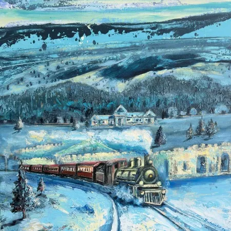 TOLGA BOZTOPRAK tarafından 2026 yılında 60x60 cm ölçülerinde Tuval üzeri akrilik boya tekniği ile yapılmıştır.