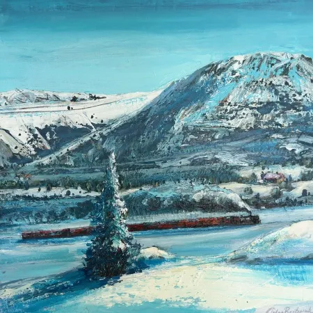 TOLGA BOZTOPRAK tarafından 2026 yılında 50x50 cm ölçülerinde Tuval üzeri akrilik boya tekniği ile yapılmıştır.