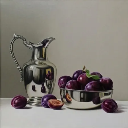 HAKAN TOMAR tarafından 2026 yılında 50x50 cm ölçülerinde Tuval üzeri yağlı boya tekniği ile yapılmıştır.