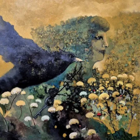 EROL PELİOĞLU tarafından 2026 yılında 50x50 cm ölçülerinde Tuval üzeri yağlı boya tekniği ile yapılmıştır.