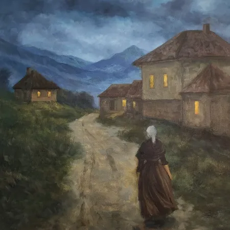 MELTEM TEKİN tarafından 2026 yılında 50x50 cm ölçülerinde Tuval üzeri yağlı boya tekniği ile yapılmıştır.