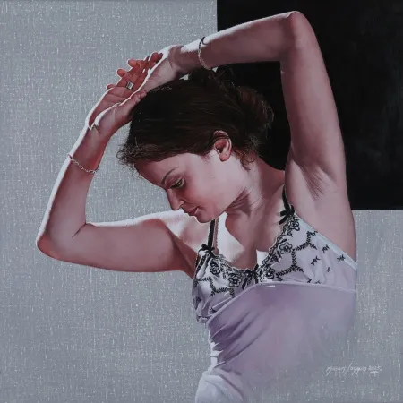 HASAN SAYGIN tarafından 2025 yılında 50x50 cm ölçülerinde Tuval üzeri yağlı boya tekniği ile yapılmıştır.