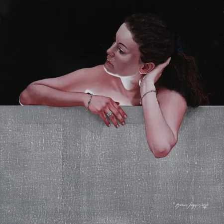 HASAN SAYGIN tarafından 2025 yılında 50x50 cm ölçülerinde Tuval üzeri yağlı boya tekniği ile yapılmıştır.