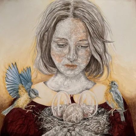 ILGIN ERDEM tarafından 2026 yılında 50x50 cm ölçülerinde Tuval üzeri yağlı boya tekniği ile yapılmıştır.