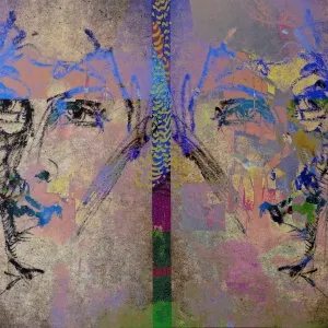 NECMETTİN ÖZLÜ tarafından 2016 yılında 90x120 cm ölçülerinde Hahnemühle Monet Tuval üzeri karışık teknik tekniği ile yapılmıştır.