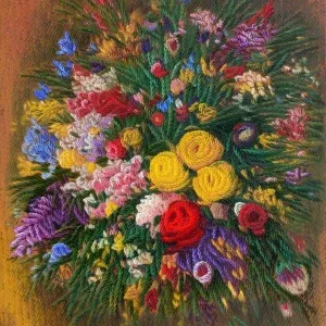 AHMET YEŞİL tarafından 2016 yılında 100x80 cm ölçülerinde Tuval üzeri yağlı boya tekniği ile yapılmıştır.