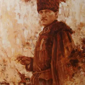 FATİH KARAKAŞ tarafından 2016 yılında 80x65 cm ölçülerinde Tuval üzeri yağlı boya tekniği ile yapılmıştır.