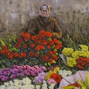 FATİH KARAKAŞ tarafından 2016 yılında 80x65 cm ölçülerinde Tuval üzeri yağlı boya tekniği ile yapılmıştır.