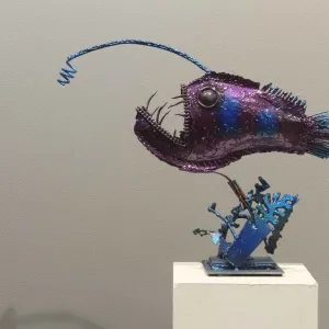 MURAT YILDIRIMÇAKAR tarafından 2017 yılında 43x14x60 cm ölçülerinde Metal tekniği ile yapılmıştır.