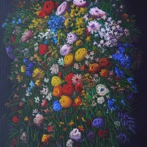 AHMET YEŞİL tarafından 2018 yılında 150x110 cm ölçülerinde Tuval üzeri yağlı boya tekniği ile yapılmıştır.