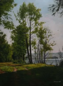 HASAN SAYGIN tarafından 2025 yılında 98x71 cm ölçülerinde Tuval üzeri yağlı boya tekniği ile yapılmıştır.