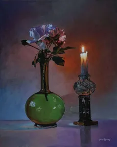 HASAN SAYGIN tarafından 2025 yılında 79x64 cm ölçülerinde Tuval üzeri yağlı boya tekniği ile yapılmıştır.