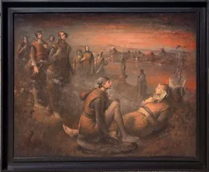 SERTAP YEĞİN tarafından 2025 yılında 90x120 cm ölçülerinde Tuval üzeri yağlı boya tekniği ile yapılmıştır.