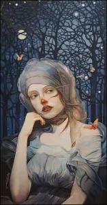 ZEKİYE AKALIN tarafından 2025 yılında 100x50 cm ölçülerinde Tuval üzeri karışık teknik tekniği ile yapılmıştır.