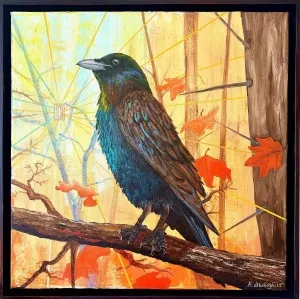 MEHMET YILDIRIM DABAKOĞLU tarafından 2025 yılında 60x60 cm ölçülerinde Tuval üzeri akrilik boya tekniği ile yapılmıştır.