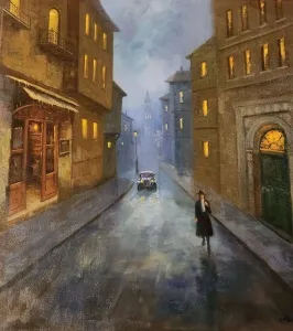 MELTEM TEKİN tarafından 2025 yılında 60x60 cm ölçülerinde Tuval üzeri yağlı boya tekniği ile yapılmıştır.