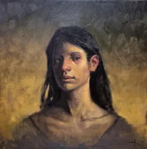 ERDİ KORKMAZ tarafından 2025 yılında 40x40 cm ölçülerinde Tuval üzeri yağlı boya tekniği ile yapılmıştır.