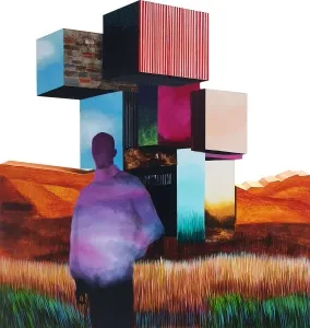 ARDA SELİM tarafından 2025 yılında 60x60 cm ölçülerinde MDF üzerine akrilik boya tekniği ile yapılmıştır.