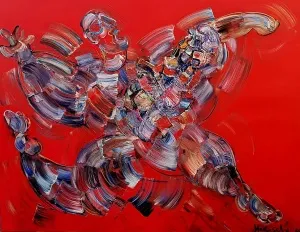 ALİ HERİSCHİ tarafından 2025 yılında 180x240 cm ölçülerinde Tuval üzeri yağlı boya tekniği ile yapılmıştır.