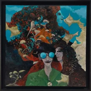 EROL PELİOĞLU tarafından 2025 yılında 60x60 cm ölçülerinde Tuval üzeri yağlı boya tekniği ile yapılmıştır.