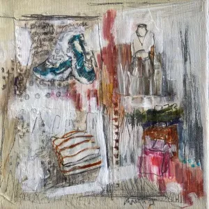 BENGÜ BAHAR tarafından 2021 yılında 25x25 cm ölçülerinde Tuval üzeri akrilik boya tekniği ile yapılmıştır.