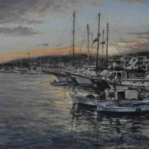 BEŞİR SARPÇA tarafından 2009 yılında 40x60 cm ölçülerinde Tuval üzeri yağlı boya tekniği ile yapılmıştır.