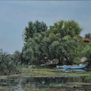 BEŞİR SARPÇA tarafından 2015 yılında 40x50 cm ölçülerinde Tuval üzeri yağlı boya tekniği ile yapılmıştır.