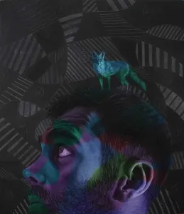 BİRKANCAN ÖZKAN tarafından 2014 yılında 150x130 cm ölçülerinde Tuval üzeri akrilik boya tekniği ile yapılmıştır.