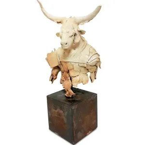 BUĞRA ÖZER tarafından 2017 yılında 35x18x22 cm ölçülerinde Beyaz Kil  Anagama Firing-Odun pişirimi 1300°C and Moldshaping  Serbest Elle ve Kalıpla Şekillendirme tekniği ile yapılmıştır.