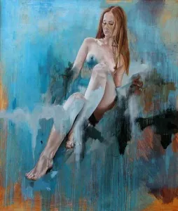 AHMET KOLBURAN  tarafından 2012 yılında 150x126 cm ölçülerinde Tuval üzeri yağlı boya tekniği ile yapılmıştır.