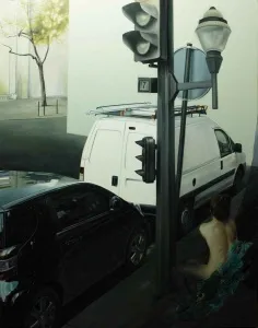 EVREN OĞUZBALABAN tarafından 2012 yılında 146x114 cm ölçülerinde Tuval üzeri yağlı boya tekniği ile yapılmıştır.