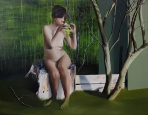 EVREN OĞUZBALABAN tarafından 2012 yılında 114x146 cm ölçülerinde Tuval üzeri yağlı boya tekniği ile yapılmıştır.