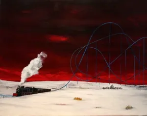 SERKAN KÜÇÜKÖZCÜ tarafından 2012 yılında 73x92 cm ölçülerinde Tuval üzeri akrilik boya tekniği ile yapılmıştır.