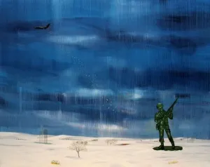 SERKAN KÜÇÜKÖZCÜ tarafından 2012 yılında 73x92 cm ölçülerinde Tuval üzeri akrilik boya tekniği ile yapılmıştır.