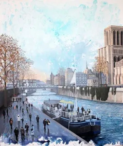 ÖZGE ÖNER tarafından 2012 yılında 180x150 cm ölçülerinde Tuval üzeri akrilik boya tekniği ile yapılmıştır.