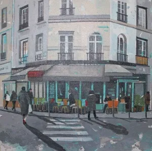 ÖZGE ÖNER tarafından 2012 yılında 40x40 cm ölçülerinde Tuval üzeri akrilik boya tekniği ile yapılmıştır.