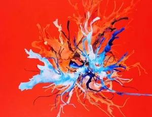 ÇAĞATAY ODABAŞ tarafından 2007 yılında 100x130 cm ölçülerinde Tuval üzeri akrilik boya tekniği ile yapılmıştır.