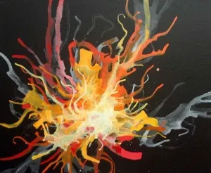 ÇAĞATAY ODABAŞ tarafından 2007 yılında 65x80 cm ölçülerinde Tuval üzeri akrilik boya tekniği ile yapılmıştır.