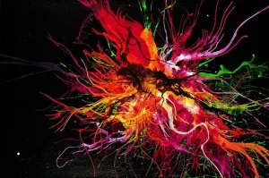 ÇAĞATAY ODABAŞ tarafından 2006 yılında 100x150 cm ölçülerinde Tuval üzeri akrilik boya tekniği ile yapılmıştır.