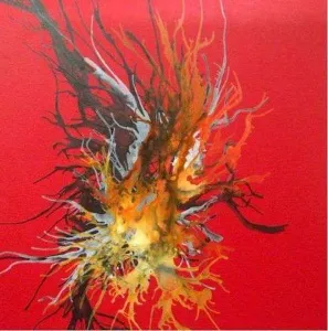 ÇAĞATAY ODABAŞ tarafından 2008 yılında 150x150 cm ölçülerinde Tuval üzeri akrilik boya tekniği ile yapılmıştır.